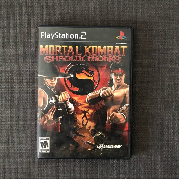 Sony Other - Mortal Kombat Shaolin Monks Playstation 2 Game Sony PS2 Complete